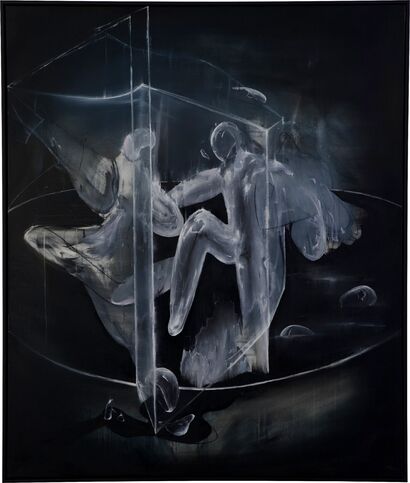 THE BLACK WATER - a Paint Artowrk by Lando Klemann